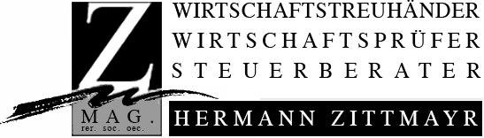 Mag. Hermann Zittmayr Beeideter Wirtschaftsprüfer & Steuerberater, Unternehmensberater Logo - Startseite